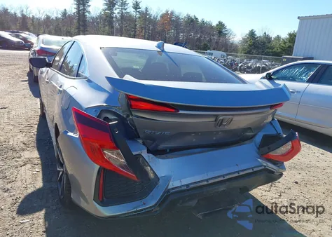 2018 Honda Civic Si from USA, damaged, VIN 2HGFC1E54JH705510